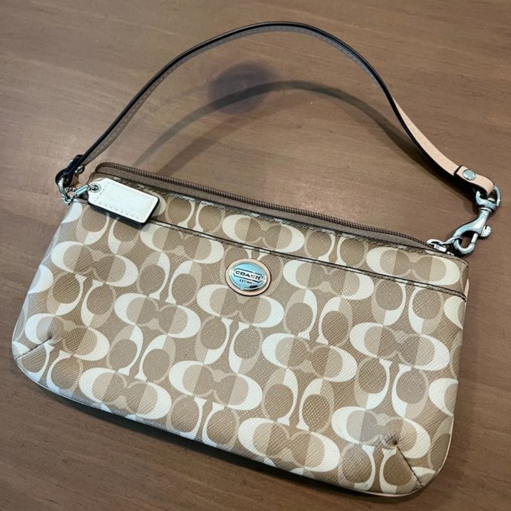 Coach Leather Clutch